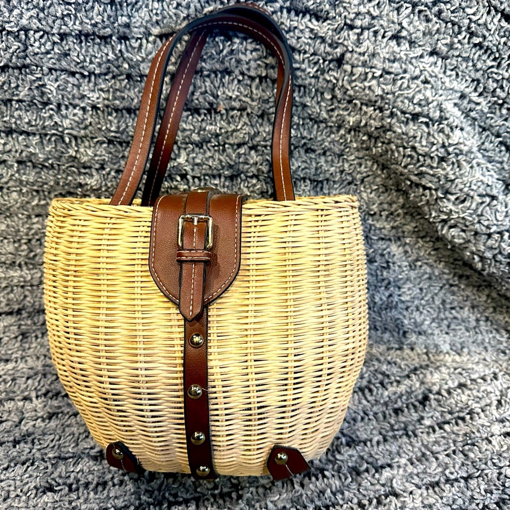 C&C whicker purse
